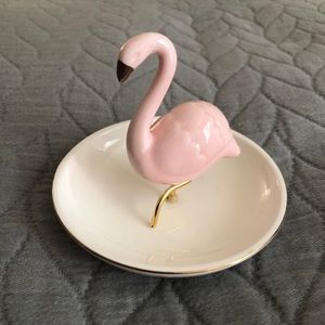 LC Lauren Conrad Flamingo Jewelry / Trinket Tray